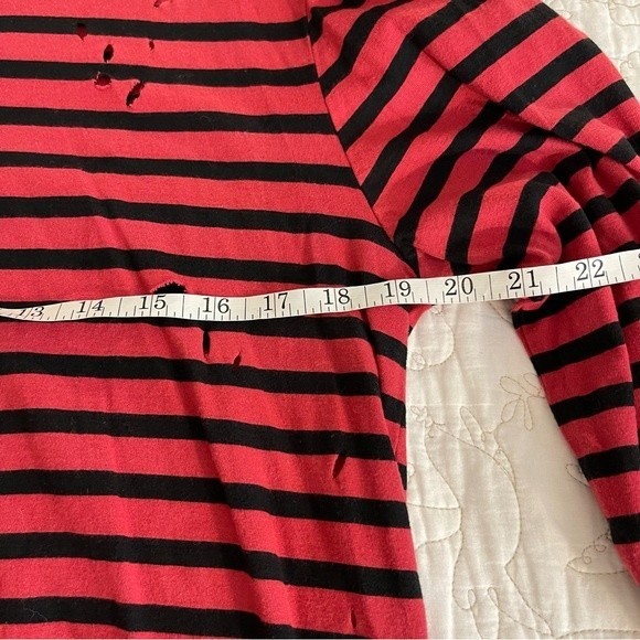 Pacsun Distressed Emo Shirt Size Medium NEW - Picture 5 of 6